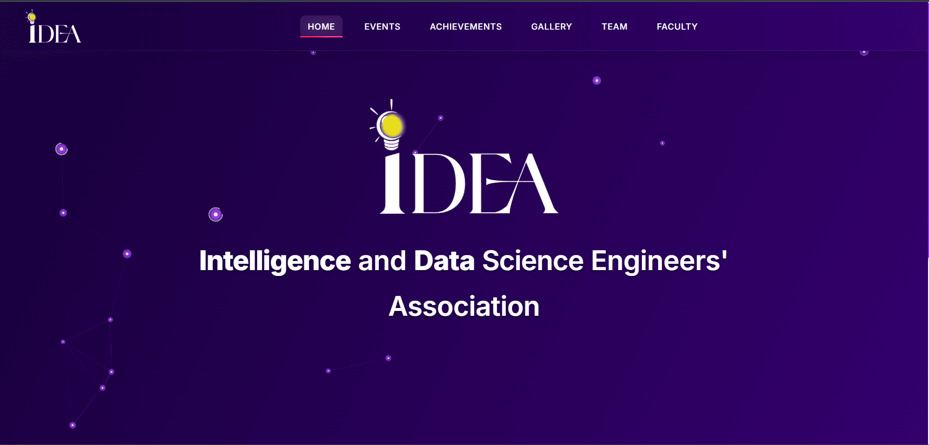 IDEA - Intelligence and Data Science Engineers' Association official website